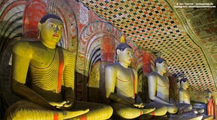 Vi besøger Det Gyldne Klippetempel i Dambulla, som udmærker sig ved at have hele 157 smukke og farverige buddhafigurer, hvorefter vi får introduktion til de krydderier, som udgør en væsentlig