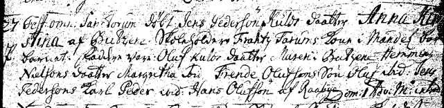 søn Jeppe: 1730 døbt Anne