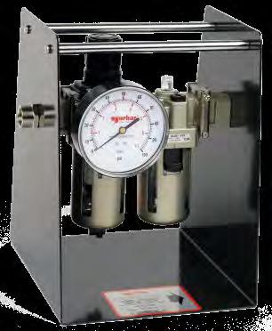 BESKADIGELSE AF GEARKASSEN. Luftsmøring Værktøjet bør anvendes med oliesmøring af den tilføjede luft, dette opnås ved at anvende en Lubro kontrolenhed (medfølger ikke).