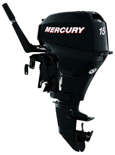 MERCURY F8 Den amerikanske Mercury F8 firtakter blev lanceret inden sæsonstart 2007. Motoren er baseret på samme lille motorblok som søsteren F9.