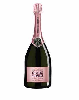 CHAMPAGNE / 115 PRISLISTE PRODUKTKATALOG 2018 Charles Heidsieck Brut Reserve Gylden champagne med livlige bobler, der varer længere end normalt som et resultat af vinens langsomme modning i en to