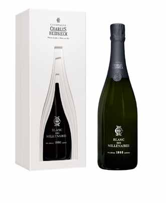 CHAMPAGNE / 117 PRISLISTE PRODUKTKATALOG 2018 Charles Heidsieck Blanc de Millénaires En eksklusivt strålende champagne med