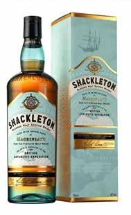 SCOTCH WHISKY BLENDED MALT / 21 PRISLISTE PRODUKTKATALOG 2018 Shackleton Scotch Blended Malt www.theshackletonwhisky.