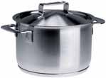 Tilbehør til kogeplader Iittala kasserolle KMSK 1615-1 Stålkasserolle med førsteklasses flerlagsbund Bundens diameter er 15 cm (foroven 16 cm) Volumen: 1,5 l Kan anvendes på