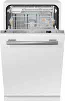 Fuldintegrerbare opvaskemaskiner - 45 cm G 4680 SCVi Active Friskvandsmaskine uden front til koldt eller varmt vand WPS - dobbelt beskyttelse imod vandskade (Miele garanti på 20 år med 1 opvask per