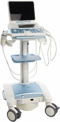MyLab Gamma er et letvægtssystem, der kan bruges stationært samt ved patienten. MyLab Six er en stationær scanner.
