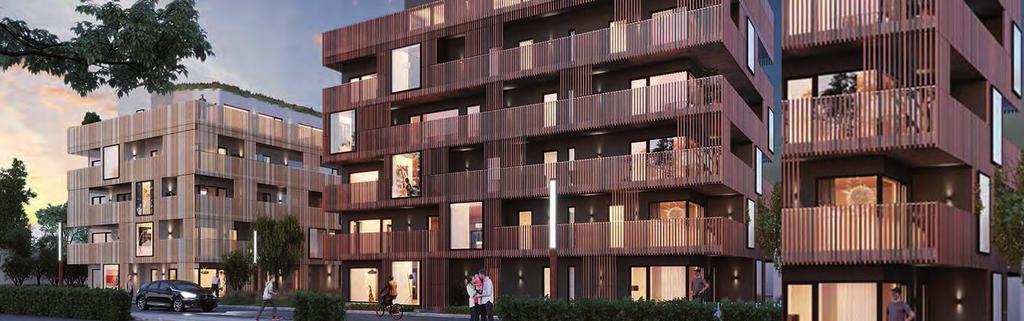 REFERENCE MUSICON BIFALDET ETAPE 1 ROSKILDE Bygherre: Arkitekt: Landskab: Opførelse af 3 boligblokke på 3 til 6 etager Bifaldet ApS Kullegaard og