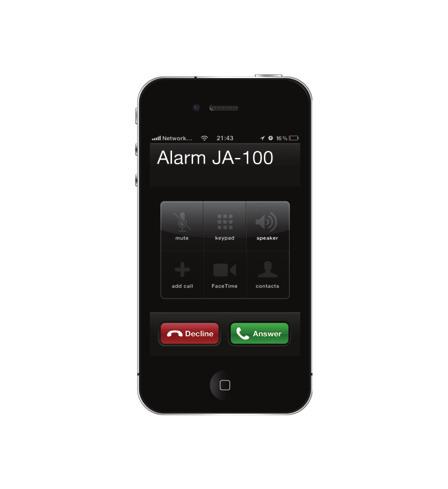 14 2. BETJENING AF JABLOTRON 100 SYSTEMET Adgang til talemenuen kan aktiveres enten til alle telefonnumre uden restriktioner eller kun til godkendte telefonnumre, der er gemt i centralen.