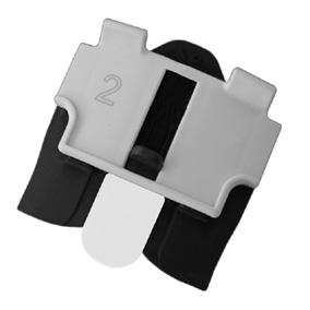 1 Intraorale foliekassetter Tungen (6c) på armen (6b) understøtter tilførslen af filmfolien fra foliekassetten ivistascan. 15 