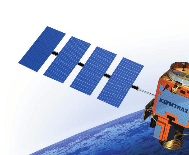 Komatsus satellitovervågningssystem KOMTRAX er et revolutionerende maskinsporingssystem, der er beregnet til at spare såvel tid som penge.