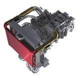 Høj produktivitet og lavt brændstofforbrug ecot3-motor med lavt forbrug Komatsus SAA6D107E-1-motor har et højt drejningsmoment, bedre ydelse ved lav hastighed samt et lavt brændstofforbrug.