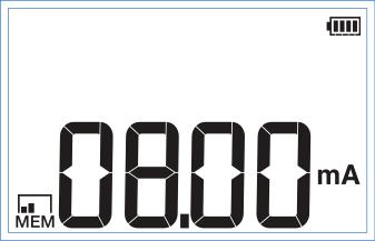 1630-2/1630-2 FC Brugsanvisning Logning af målinger Hold (Frysning) Tangen registrerer data over tid og gemmer >2000 målinger i hukommelsen med det indstillede logningsinterval.