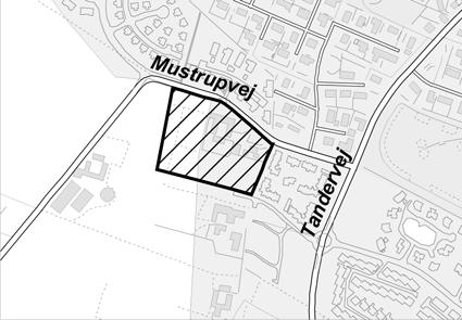 11 a og 11 e Mårslet by, Mårslet, samt alle parceller der efter den 12.02.2008 udstykkes i området. Samtidig har kommunen udarbejdet Tillæg nr. 144 til Kommuneplan 2001.