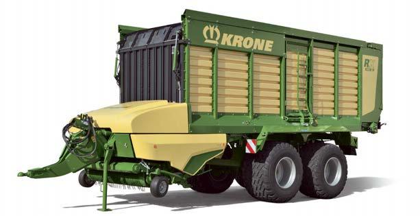 RX læsse- og transportvogne KRONEs RX fodervogne er blevet udvidet med tre modeller, der tilbyder en kapacitet fra 36 til 43 m³ (DIN).