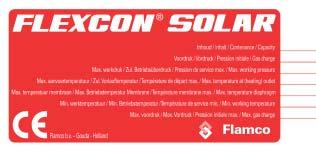 Flexcon Top ekspansionsbeholdere til høje tryk. Flexcon Solar ekspansionsbeholder til anvendelse i solvarmeanlæg. Flexcon V-B mellembeholdere til at undgå for høje temperaturbelastninger af membranen.