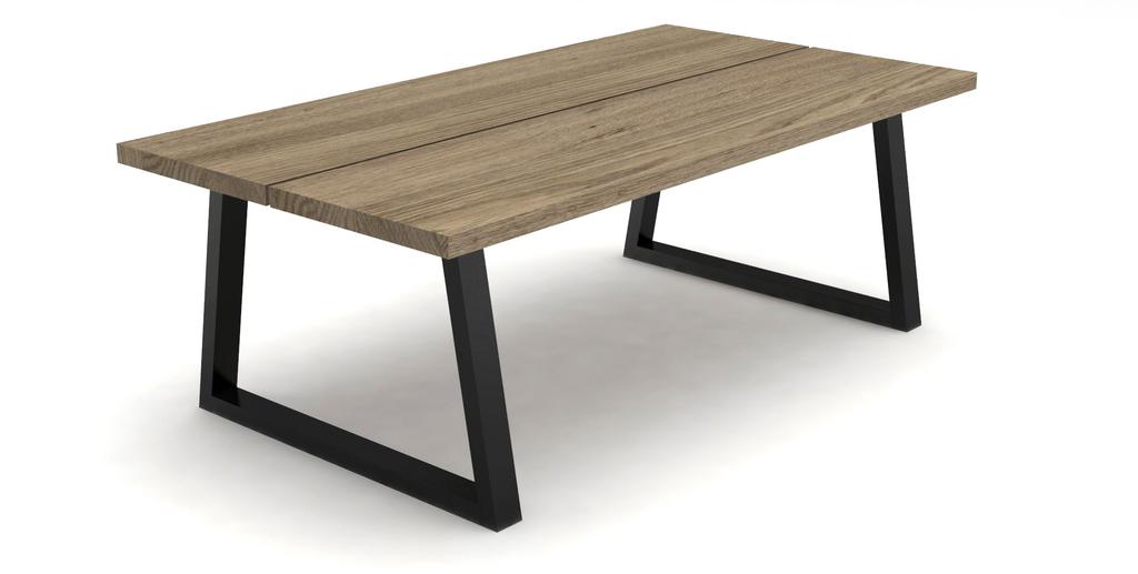 PRISLISTE Forest 2-plank, sofaborde BEN X el. 6 BEN 1 Sofabord med 3 cm plade i massivt træ - organisk eller lige kant. Ben X: i stål 8x2 eller ben 6: U-ben i stål 10x1 cm.