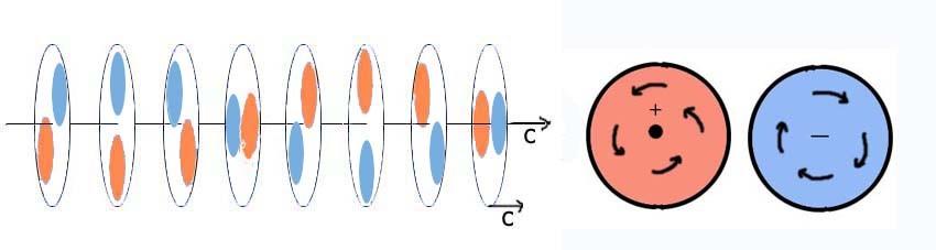 den indkommende neutrino har spin -½. Neutrinoen bevæger sig i samme retning som den udgående elektron, og så vil elektronen også få spin -½.