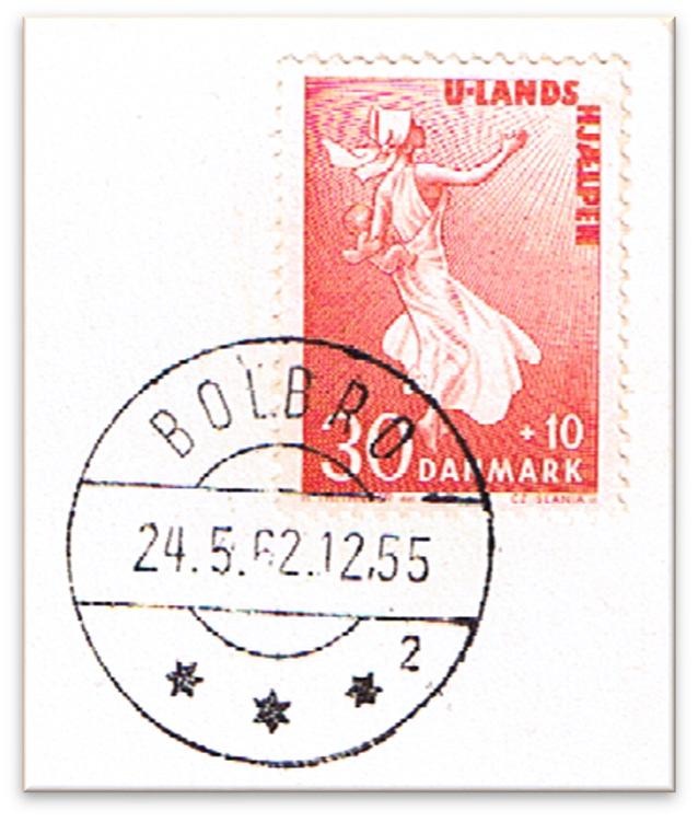 bliver indl 1951. Den 16.4.1951 bliver status ændret l postekspedion, som bestyres af postpersonalet.
