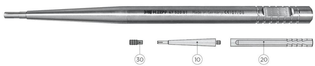 Membran pins 5 mm Til fiksering af membraner. Fremstillet i titanium. Ø 2 mm. / Længde 5 mm. Pakning med 5 stk. Varenummer: 4756005 566 kr.