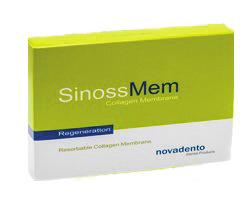 Collagen membran - SinossMem 23 x 23 mm All-round resorberbar