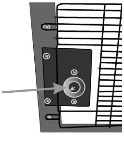 Termostaten Termostaten er placeret på bagsiden af kabinettet. Termostat Termostaten kan indstilles på en skala fra 1-6, hvilket svarer til ca. 1-10 ºC.