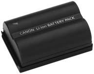 Overordnet tilbehør (valgfrit) Batteripae, BP-511A Seundær lithium-ion-batteripae med