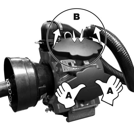 6 - Vedligeholdelse Udskiftning af pumpeventiler og membraner Pumpemodel: 363 og 463. Der kan bestilles et pumpekit (ventiler, O-ringe og membraner).