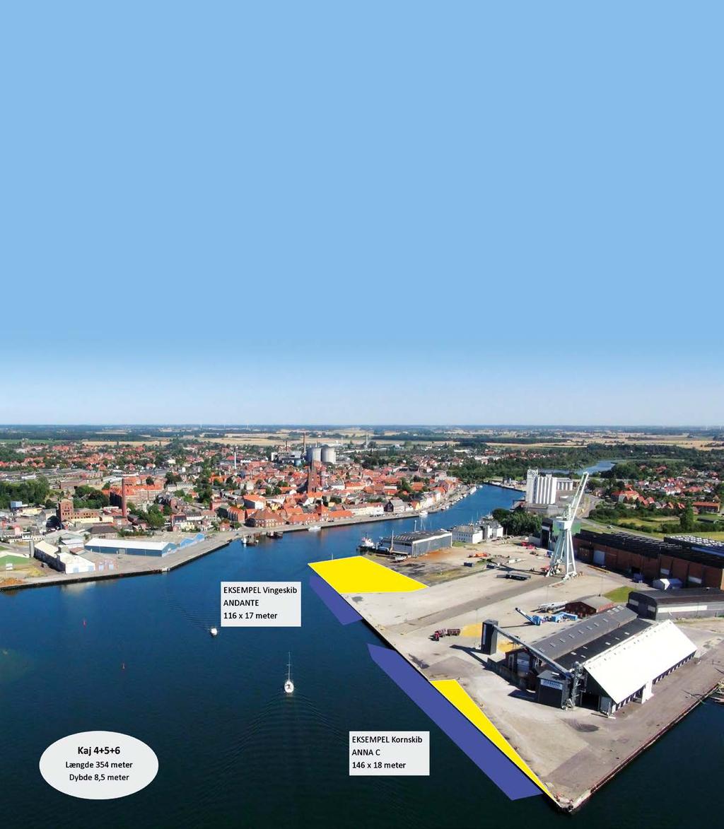 Erhvervshavnene Nakskov Havn & Rødbyhavn Trafikhavn Kajinvestering vil give store muligheder Et enigt havneudvalg prioriterer nye store kajinvesteringer i Nakskov Havn højt.