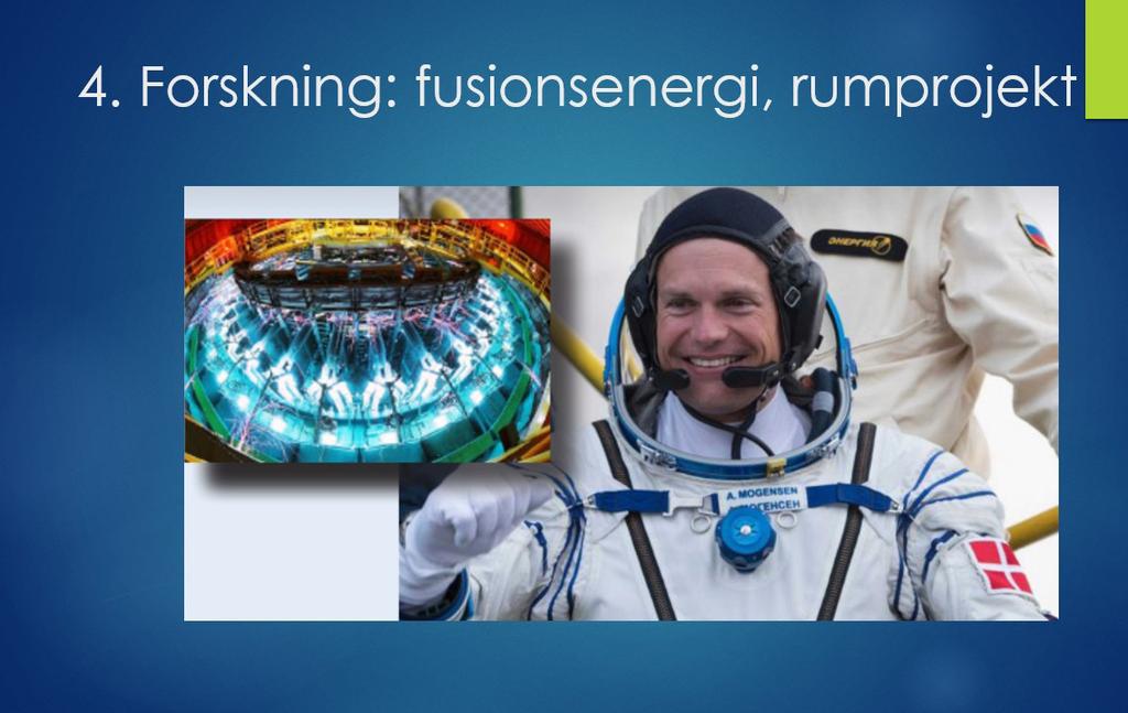 et forceret udviklingsprogram for fusionsenergi og etablering af et tættere