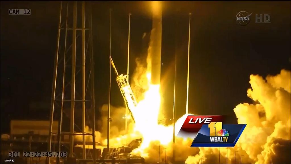 Ubemandet opsendelse Raket: Antares