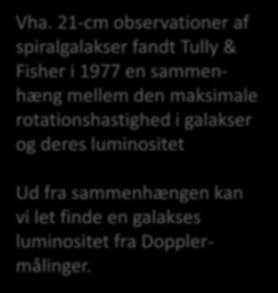 Tully-Fisher Vha.