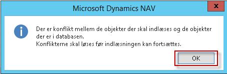 gøres inden du starter indlæsning af pakken) 18. Sørg for, at alle almindelige Windows-brugere er logget af Navision Stat-databasen. 19.