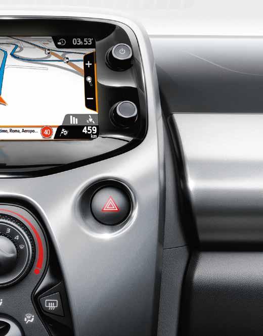 AYGO x-nav AYGO x-nav er den ideelle opgradering, hvis din bil allerede har Toyota display audiosystem, og du gerne vil tilføje navigation. Hvert skærmbillede er designet til nem betjening.