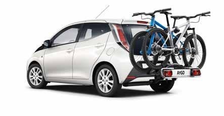 TRANSPORT Toyotas transportudstyr giver fleksibilitet til livet med din AYGO.