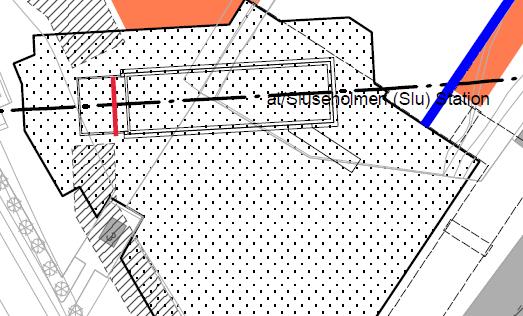 Bilag Bilag 1: Skitse af placering af soft secant piles på Sluseholmen og Enghave