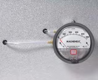 Magnehelic manometer (Varenr.