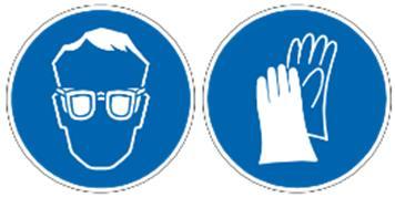 8.2 Eksponeringskontrol Sikkerhedsskilte Åndedrætsværn Beskyttelse af hænder Beskyttelse af øjne/ansigt Beskyttelse af hud Hudværn andet end handsker Ved utilstrækkelig ventilation skal der anvendes