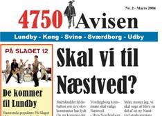 2 4750Avisen, nr. 100, 13.-14. december 2010 4750 Avisen udgives og produceres af Foreningen Lundbyweb og 4750Avisen, Møllergaarden 3 4750 Lundby Blad-nummer: 64420 CVR-nr.