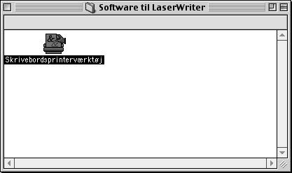 Slut ikke USB-kablet til tastaturets USBport eller en deaktiveret USB-hub. 6 Åbn ikonet Macintosh HD. 7 For brugere af Mac OS 8.6 til 9.