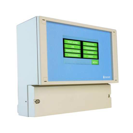 indgange 1 indbygget temperatur- og fugtføler 1 optager til infrarøde koder 12V DC