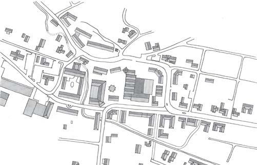 Redegørelse Centerområde, Blokhus, Hune Oversigtskort over fremtidens Blokhus - indeholder eksempler på fremtidige bebyggelser.