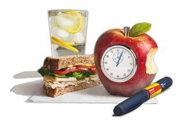 4 # * Som påvist ved type 1-diabetes patienter sammenlignet med NovoRapid. Fiasp kan administreres ind til 2 minutter inden et måltid og op til 20 minutter efter måltidet er begyndt.