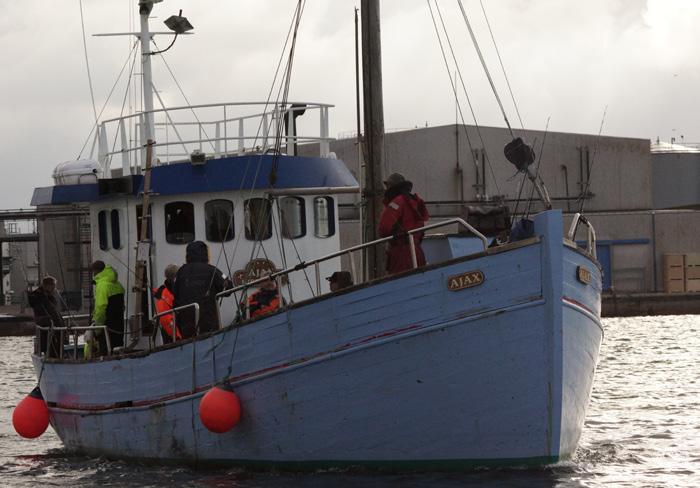 Danmarksmesterskaberne i havfiskeri 2013 50 deltagere havde i år valgt at deltage i dette års DHF Danmarksmesterskab som skulle fiskes ud fra Skagen.