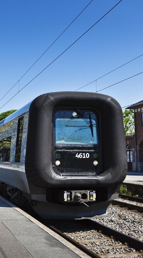 Trafikale konsekvenser Passagerer pr. hverdagsdøgn med tog via en kombineret vej- og baneforbindelse over Kattegat (inkl.