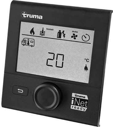 Kan udvides med Truma inet Box. Dermed kan alle TIN-Bus-kompatible Truma-anlæg også styres via Truma App en. Fig.