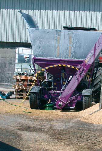 Du skal sørge for at placere kornlagre rationelt i forhold til den øvrige bygningsmasse og sikre let adgang for lastbiler og større vogne.