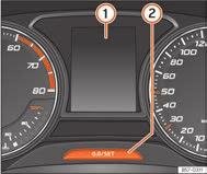 Anvisning Uafhængigt af hastighedsadvarselssystemet bør du overholde færdselslovens hastighedsgrænser ved at holde øje med speedometret.