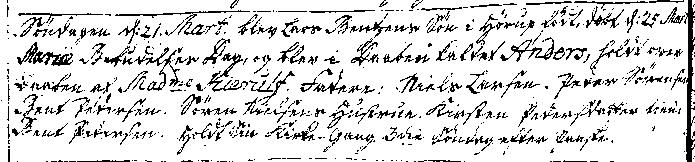 KB Ude Sundby 1831 op 237 nr 3 Oles kone død 22/3 (mulighed) Ole har ikke kunnet eftervises begravet i KB Ude Sundby i perioden 1801-1834 Videre forløb?