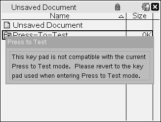 Aktivering af Tryk-for-Test-tilstand i TI84 Plus-tilstand 1. Sluk den håndholdte. 2.