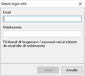 Med denne sikkerhedsindstilling er det ikke muligt at ændre password inde i TimePlan til et personligt.
